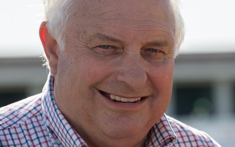 Peter Bowen at Ffos Las Racecourse